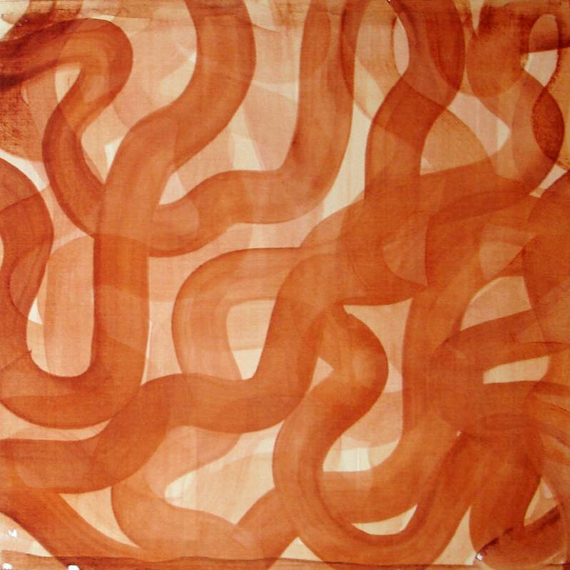 Karen J. Revis (LA)
Waves 3, 2008
REV171
silkscreen monoprint, 30 x 30 inch paper / 23 x 22 inch image