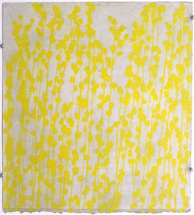 Isabel Bigelow (LA)
yellow spring, 2012
BIG1352
oil on paper, 20 x 18 inches