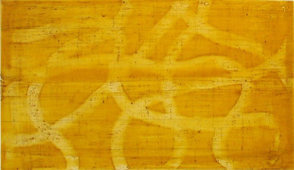 Don Maynard (LA)
Yellow Lattice, 2004
MAY148
encaustic, 22 x 30 inches paper / 9.25 x 15.75 inches image