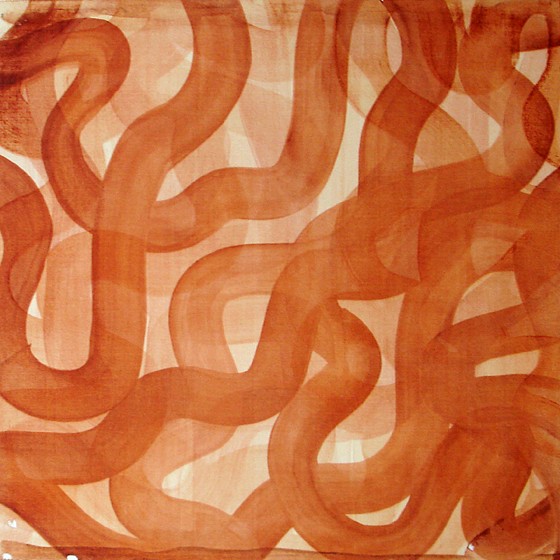 Karen J. Revis
Waves 3, 2008
REV171
silkscreen monoprint, 30 x 30 inch paper, 23 x 22 inch image
