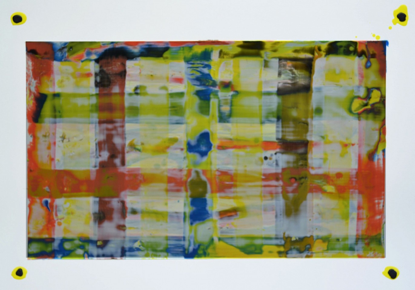 Don Maynard
Crayola Grid, 2016
MAY377
encaustic, 22 x 30 inch paper / 12 x 20 inch image
