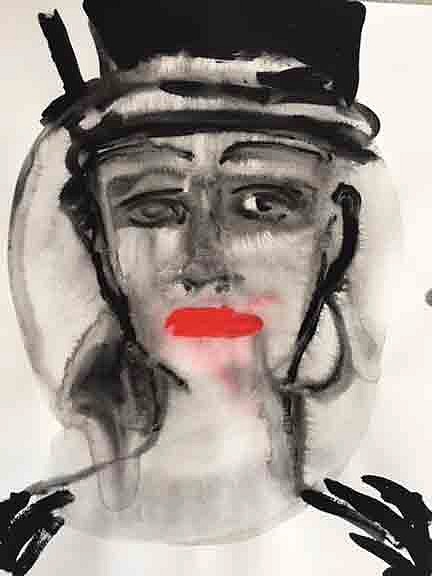 Suzy Spence (LA)
Red Lips, 2018
SPENC086
flashe on paper, 17 x 13.5 inches