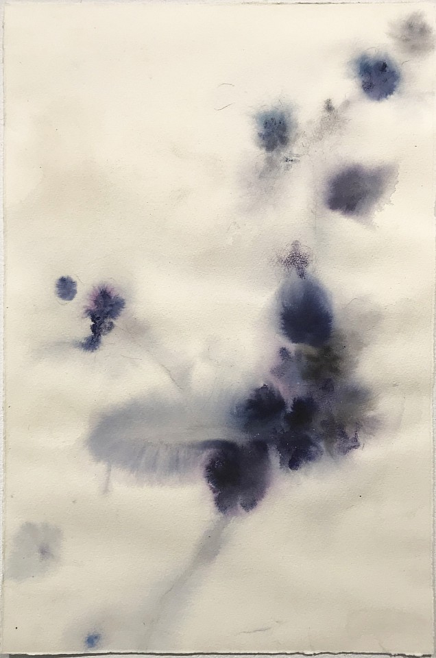 Lourdes Sanchez (LA)
Inky Blue, 2018
SANCH731
watercolor and ink on paper, 21 x 14 inches