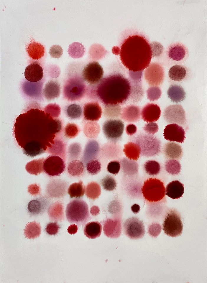 Lourdes Sanchez (LA)
80 Dots, Mostly Red, 2020
SANCH878
ink, watercolor and pencil on paper, 28 x 20 1/2 inches