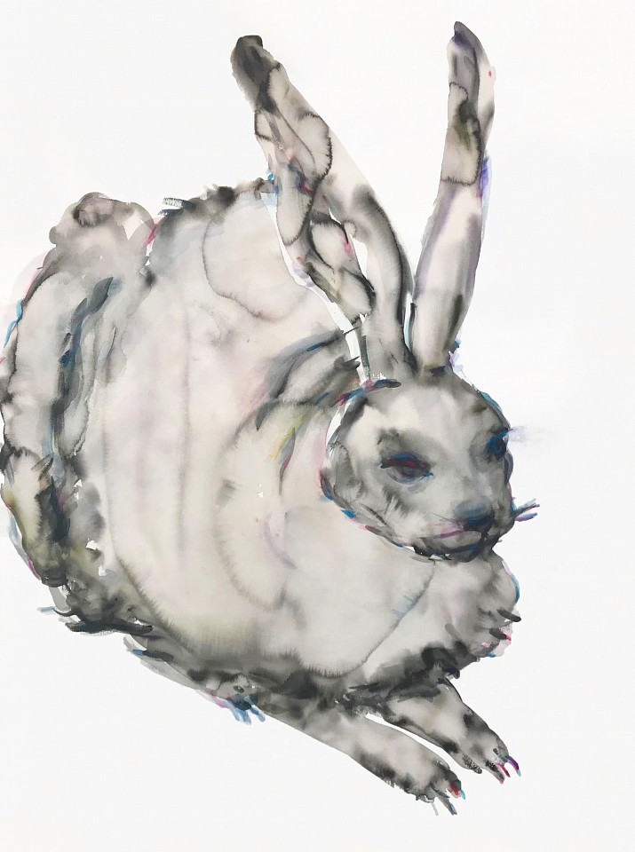 Kim McCarty (LA)
Bunny, 2021
MCCAR120
watercolor on paper, 66 x 44 3/4 inches