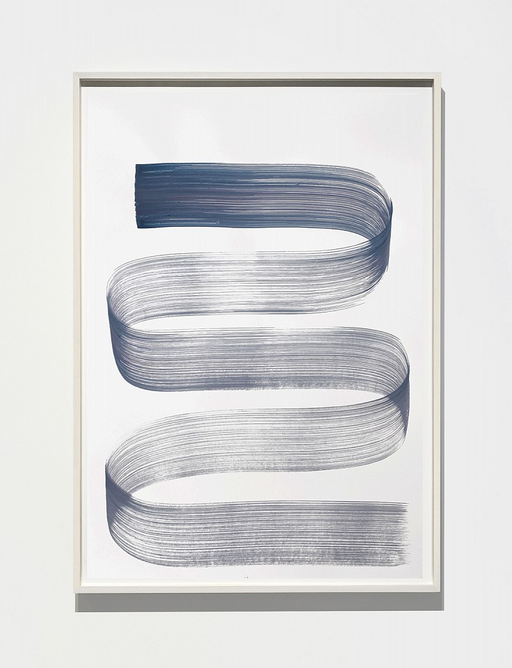 Agnes Barley
Continuous Stroke, 2021
BARL790
acrylic on paper, 44 x 30 inches / 47 1/2 x 43 1/2 inches framed