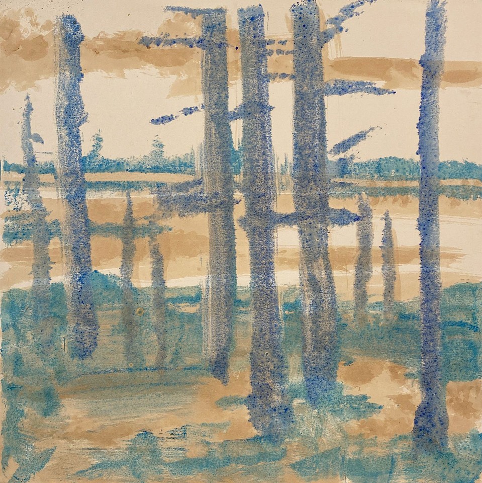 Poogy Bjerklie
In the Marsh, 2023
BJE184
oil on paper, 16 1/4 x 16 1/4 inches