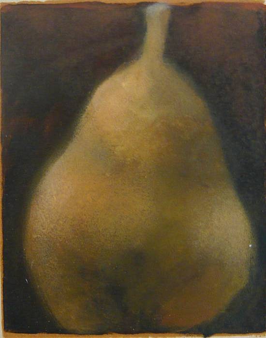 Carol Anthony
Night Poached Pear, 2000
ANTH411
monoprint, 22 x 15  in. paper / 7 x 5 1/2  in. image