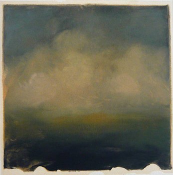 Carol Anthony -&nbsp;Ancient Storm Sky, 2002 monoprint 22 x 15 inch paper / 
7 x 6 inch image ANTH519