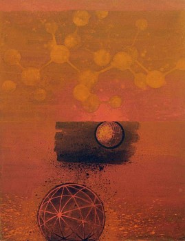 Larry Brown -&nbsp;D-666, 2003 acrylic and oil on paper 30 x 22  inches BRN187