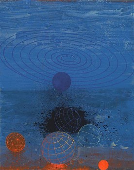 Larry Brown -&nbsp;Lagoon, 2005 oil and acrylic on panel 60 x 48 inches BRN180