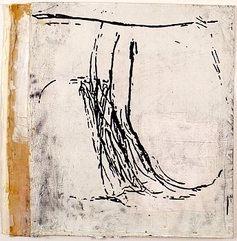 Eugene Brodsky (LA) - Untitled 7, 2006 Mixed media 17 x 17 inches BROD102