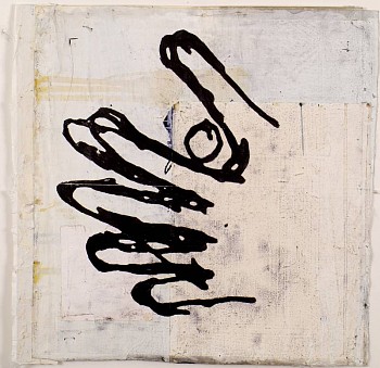 Eugene Brodsky (LA) - Untitled 9, 2006 Mixed media 17 x 17 inches BROD112