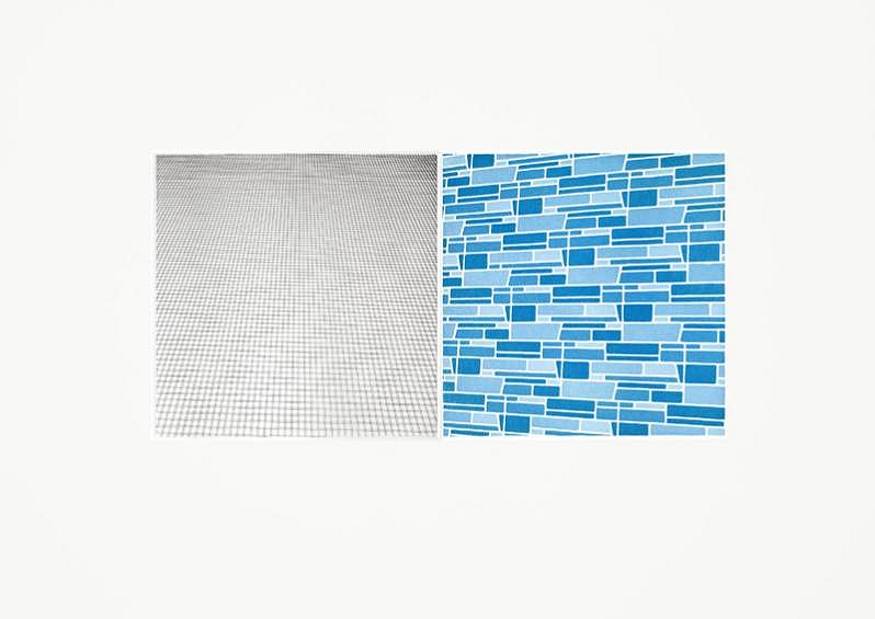 Sara Eichner
moveable plate series: A & G, grey/blue; 1/2, 2010
EICH266
copper plate etching, 20 1/2 x 28 inch paper / 9 x 18 inch image