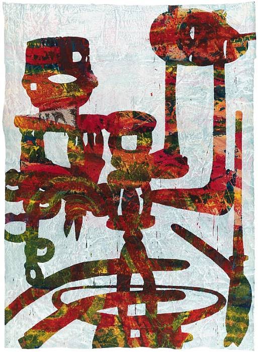 Bo Joseph
Primal Ambiguity, 2009
JOS123
acrylic, tempera, and gesso on cloth, 67 3/4 x 49 3/4 inches