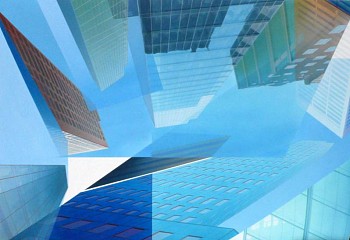 Robert Schmid -&nbsp;Air, 2011 acrylic on paper 33 x 47 1/2 inches SCHM196