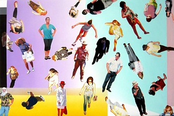 Robert Schmid -&nbsp;The One and Only, 2010 acrylic on paper 33 x 47 3/4 inches SCHM178