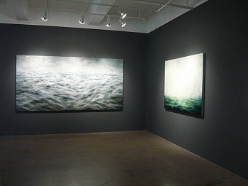 Work:&nbsp;Installation, 2008 oil on panel THIEL621 & THIEL625 THIEL636