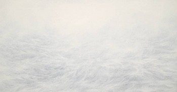 Work:&nbsp;White 1611, 2011 oil on panel 8 x 15 inches THIEL741