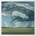 Clay Wagstaff, Clouds No. 13
2012, oil on paper