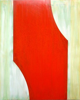 Tad Wiley - Imlay, 2007 enamel on wood 60 x 48 inches Wile006