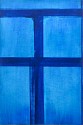 Tad Wiley, Fensterblau
2010, enamel on wood
