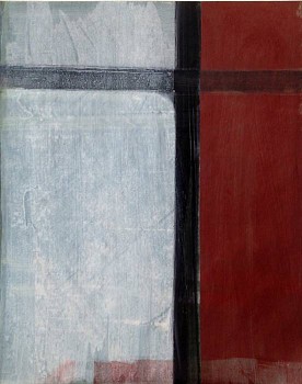 Tad Wiley - Fifty Vellums #36, 2012 alkyd on vellum 14 x 11 inches Wile021