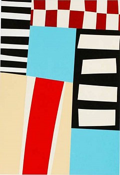 Peter Zaleski -&nbsp;Planting Sequence, 2012 monoprint 22 x 15.5 inch image / 
33 x 26 inch paper ZAL355