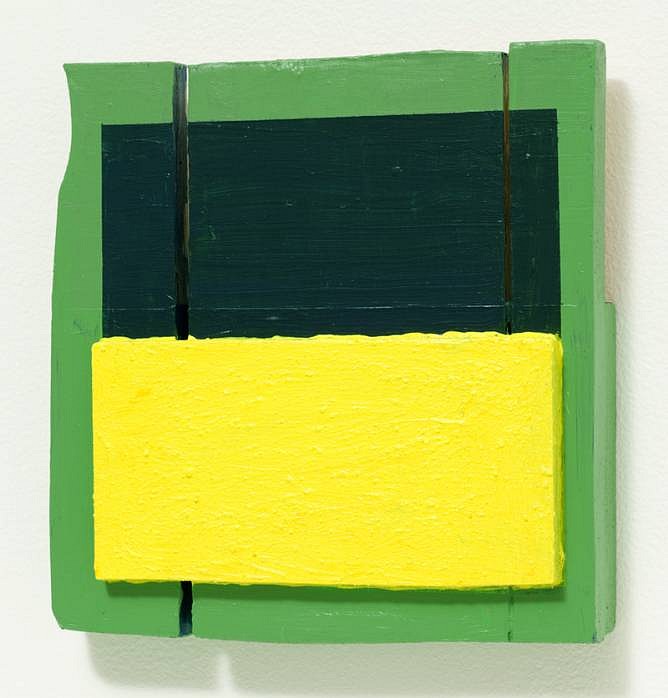 Andrew Zimmerman
Untitled, Yellow Sand, 2011
ZIM231
oil on wood, 10 x 9 1/2 x 2 inches