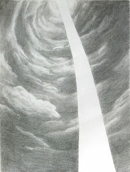 Work: Mia Pearlman Light Tunnel, 2007 graphite on paper 14 x 11 inches$250. PRL002