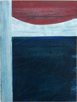 Tad Wiley - untitled no. 2, 2012 alkyd on vellum 12 x 9 inches wile061