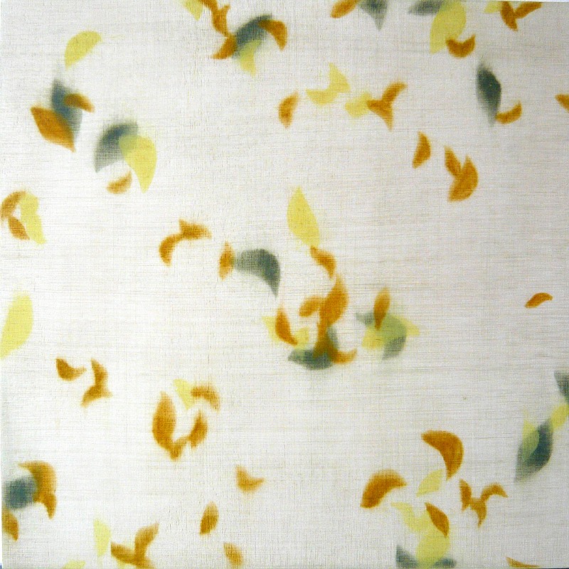 Isabel Bigelow
falling leaves yellow & ochre, 2009
BIG1152
oil on panel, 15 x 15 inches