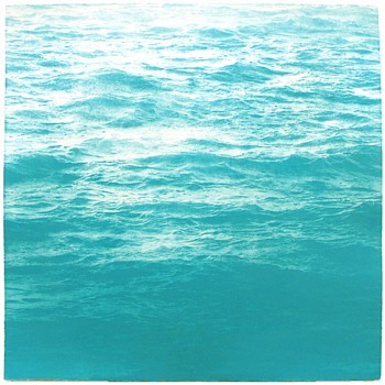 MaryBeth Thielhelm (LA) - Aqua Sea II, 2005 solar etching 29 x 29 inches THIEL428