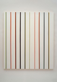 Work: Zip Strip, 2012 acrylic and oil on wood panel 48 x 42 inches ZIM285