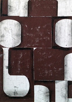 Work: fs2775ct09, 2009 collage 11 x 9 inches paper / 6 x 4 inches image TOUCH2059