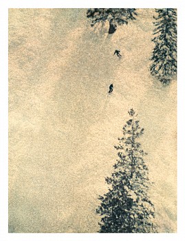 John Huggins (LA) -&nbsp;Aspen #9, ed. of 17, 2007 K-3 pigment print 44 x 35 inch paper / 40 x 31 inch image, ed. of 17 | 71 x 54 inch paper 67 x 50 inch image, ed. of 7 HUGG160
