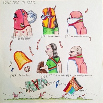 Eric Lebofsky (LA) -&nbsp;Tone Poem In Parts, 2004 ink, colored pencil on paper 12.5 x 12.5 inches LEB051