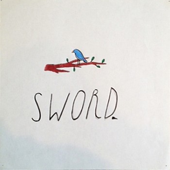 Eric Lebofsky (LA) -&nbsp;Sword, 2005 ink, colored pencil on paper 10 x 10  inches LEB073
