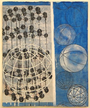 Larry Brown -&nbsp;D-480, 1998 mixed media on paper 18 x15  inches BRN086