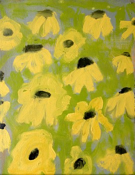 Kathryn Lynch (LA) -&nbsp;Untitled, 2013 oil on paper 30 x 22 inches LYN498