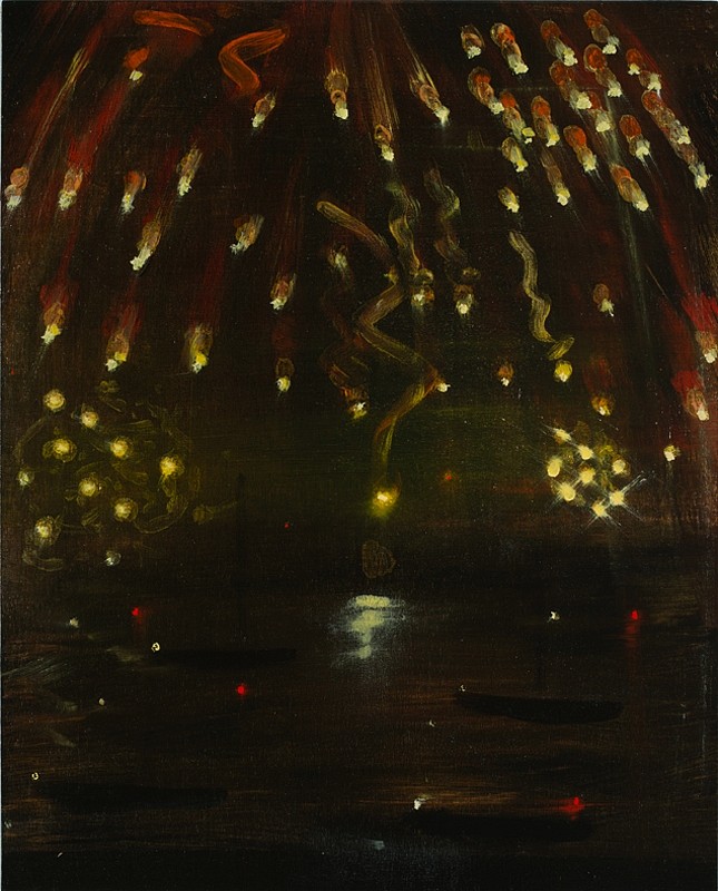 Kathryn Lynch (LA)
Fireworks 2, 2013
lyn528
oil on canvas, 20 x 16 inches