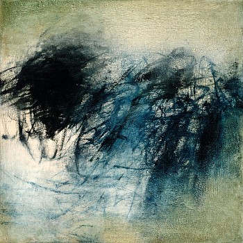 Anne Raymond -&nbsp;Unbound, 2013 oil on canvas 24 x 24 inches RAY003