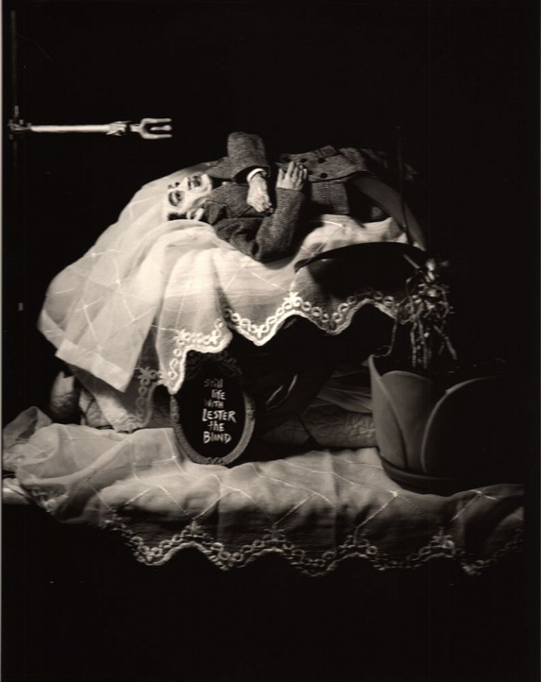 Roz Leibowitz
Still Life with Lester the Blind, 2011
LEIB130
gelatin silver print, 14 x 11 inches