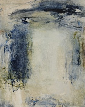 Anne Raymond -&nbsp;February Blue III, 2014 oil on canvas 30 x 24 inches RAY014