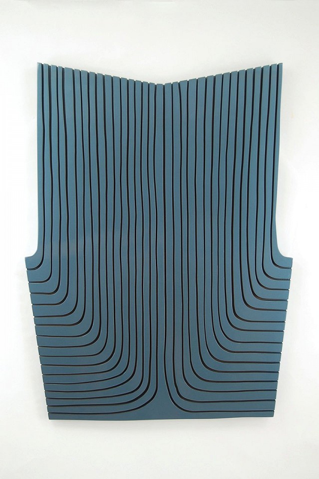 Andrew Zimmerman
A13 Atlantik Blau MET, 2014
ZIM327
wood panel with urethane paint, 46.5 x 35 x 1 3/4 inches