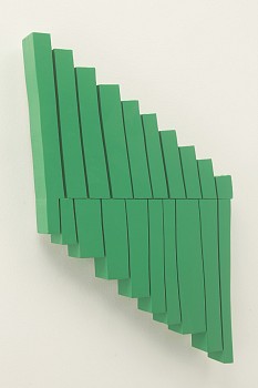 Work: Woodstock, 2015 lacquer on panel 20 x 12 inches ZIM354