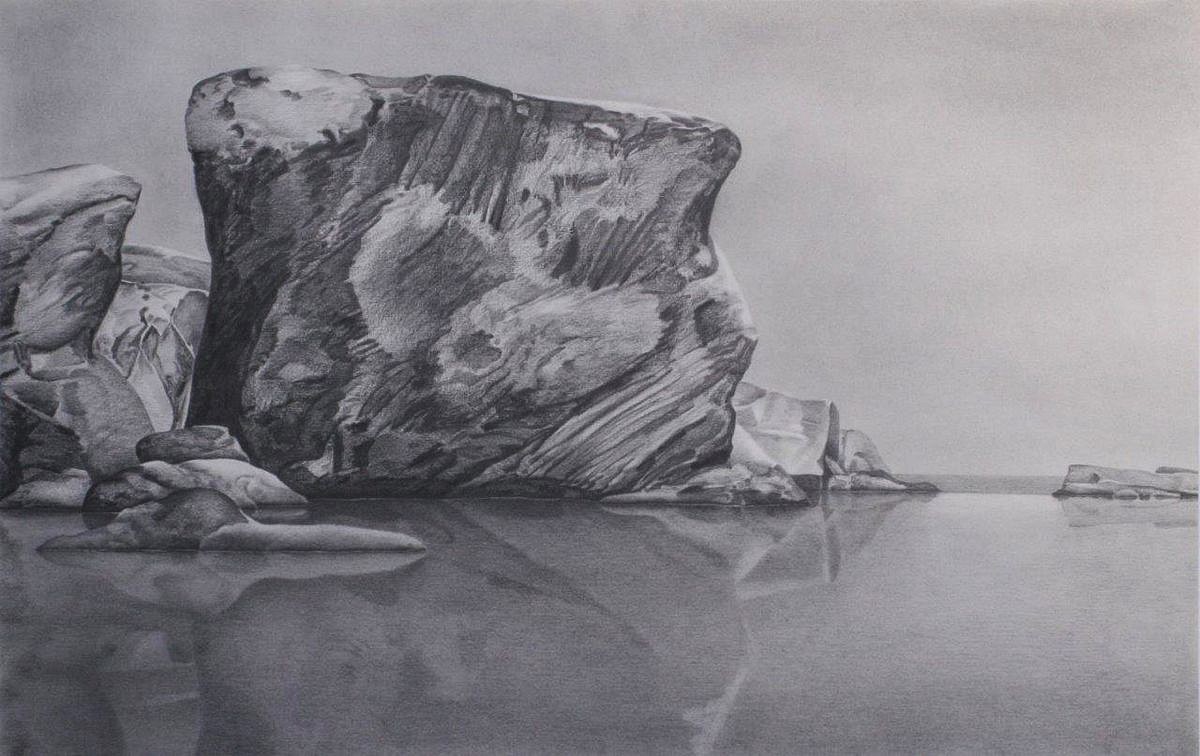 Clay Wagstaff (LA)
Coast No. 40, 2015
WAG317
graphite on paper, 24 x 38 1/2 inches