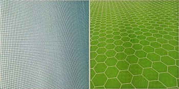 Sara Eichner - moveable plate series: B & H, blue & green; 1/3, 2010 copper plate etching 20.5 x 28 inch paper, 9 x 18 inch image EICH242