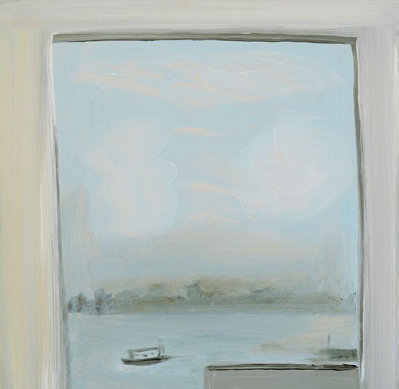 Kathryn Lynch
Gray Hudson Through Window, 2016
lyn651
oil on panel, 18 x 18 inches / 19 x 19 inches framed