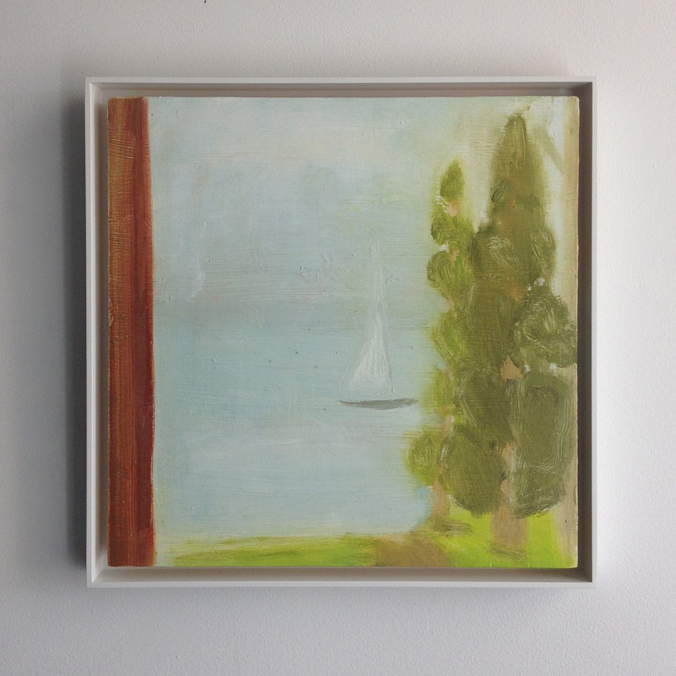 Kathryn Lynch
Sailboat and Tree, 2016
lyn655
oil on panel, 10 x 10 inches / 11 x 11 inches framed